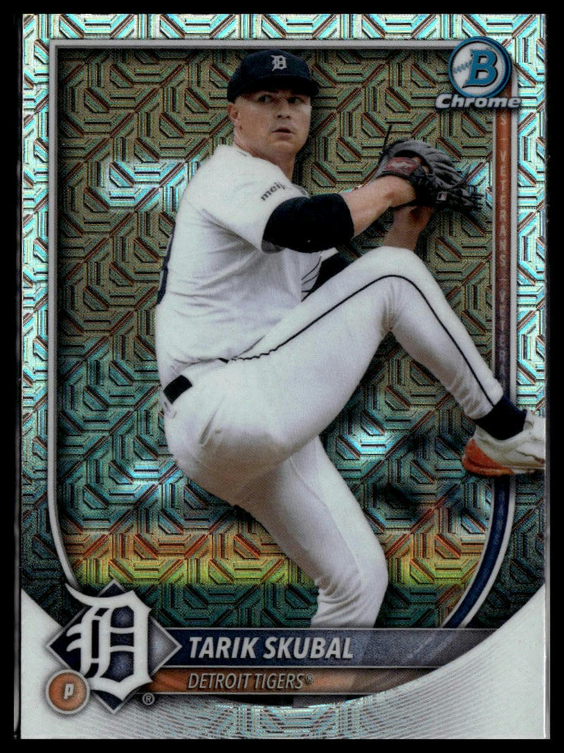 2025 Bowman #20 Tarik Skubal Chrome Mojo Refractor