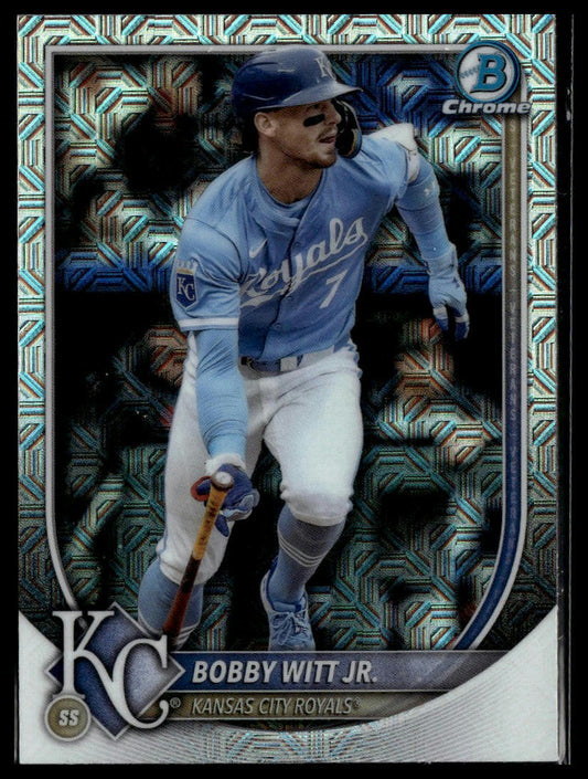 2025 Bowman #7 Bobby Witt Jr. Chrome Mojo Refractor