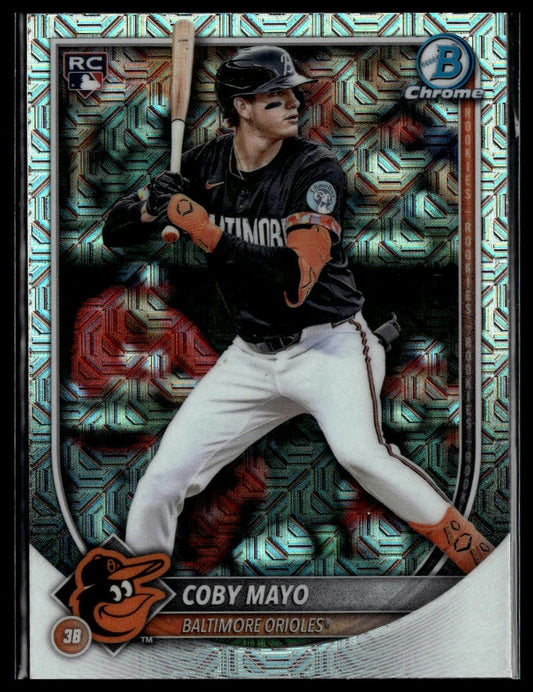 2025 Bowman #37 Coby Mayo Mojo Refractor