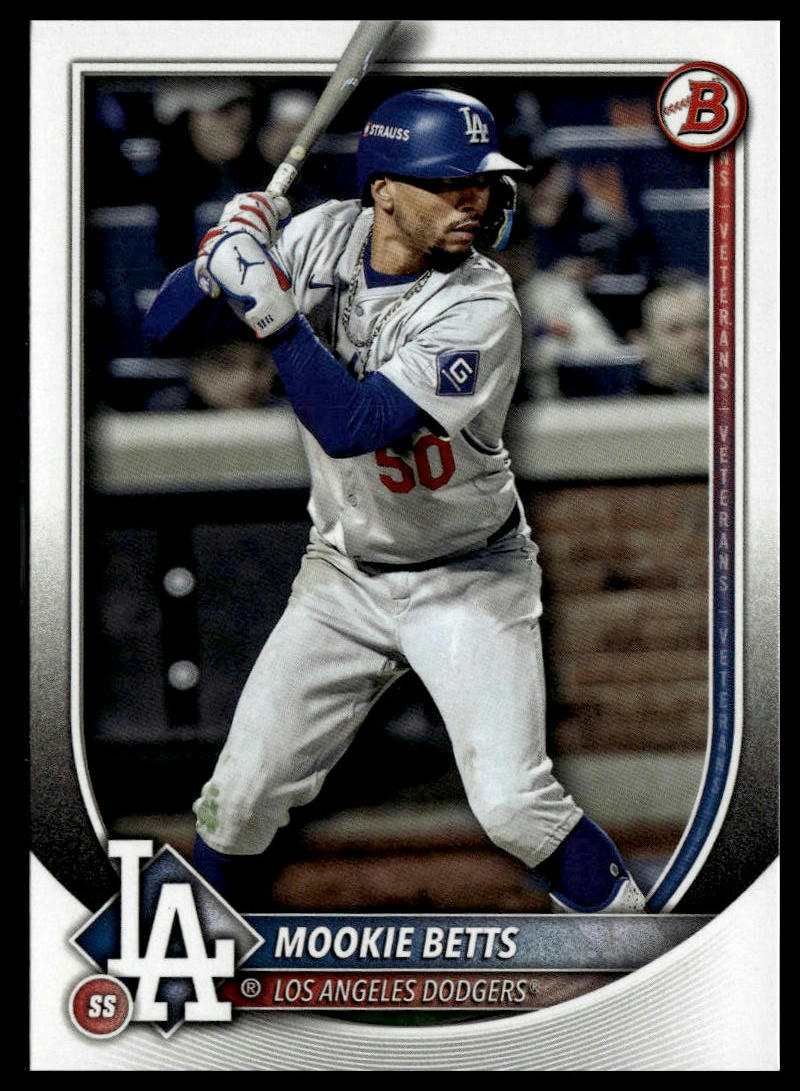 2025 Bowman #16 Mookie Betts