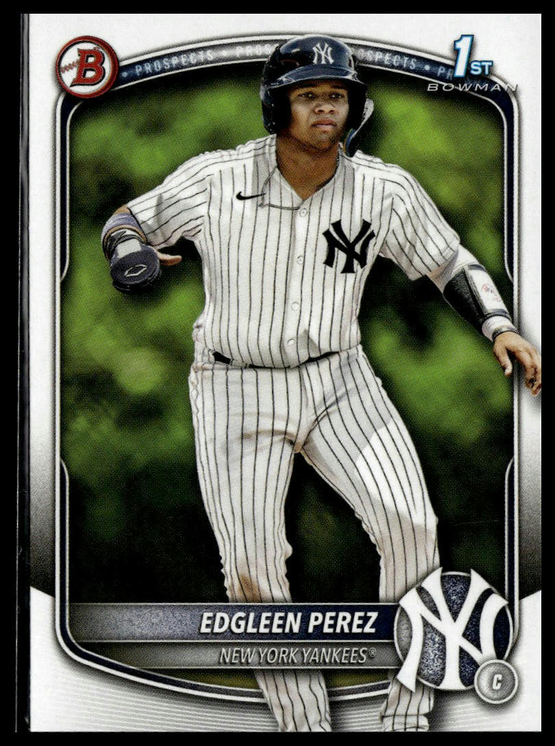 2025 Bowman #BP-80 Edgleen Perez Prospects