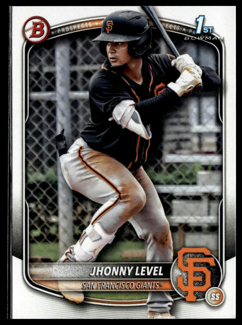 2025 Bowman #BP-147 Jhonny Level Prospects