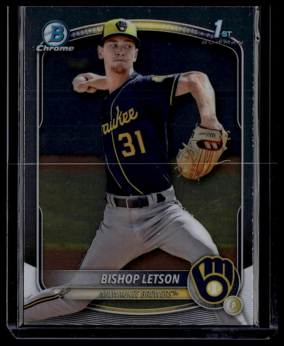 2025 Bowman #BCP-30 Bishop Letson Chrome Prospects