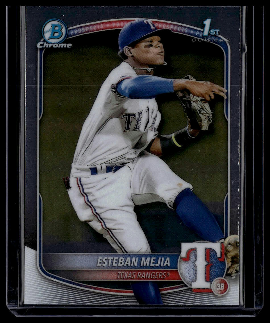 2025 Bowman #BCP-9 Esteban Mejia Chrome Prospects