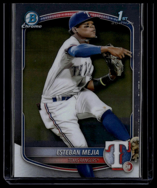 2025 Bowman #BCP-9 Esteban Mejia Chrome Prospects