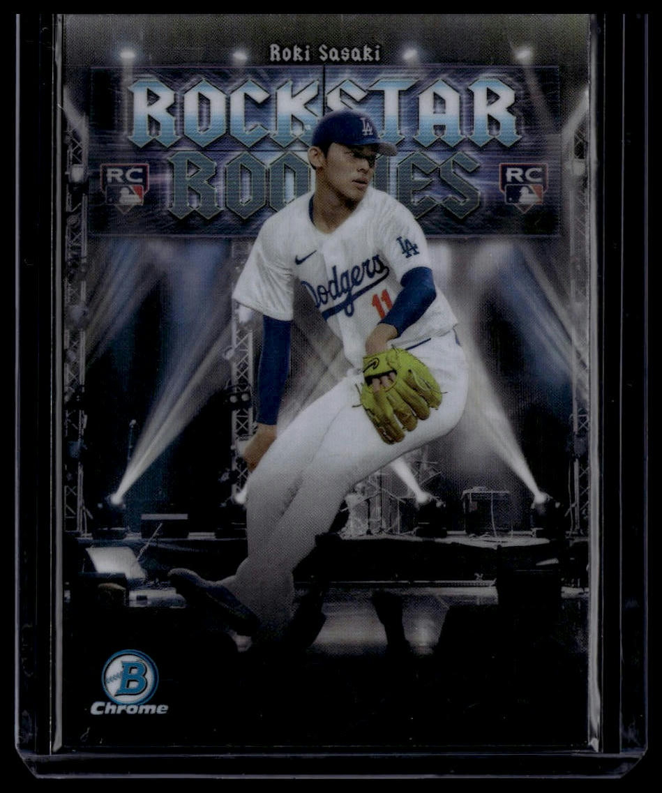 2025 Bowman #RR-20 Roki Sasaki Rockstar Rookies