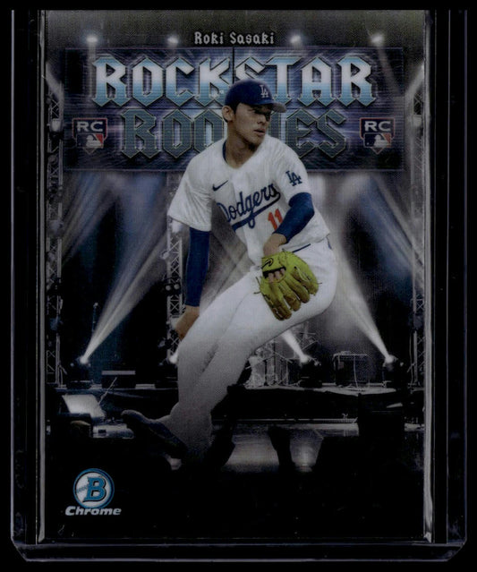 2025 Bowman #RR-20 Roki Sasaki Rockstar Rookies