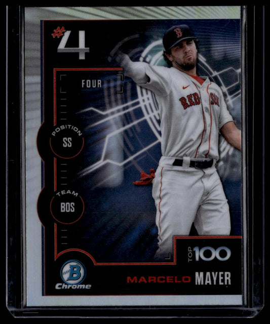 2025 Bowman #BTP-4 Marcelo Mayer Bowman Scouts Top 100