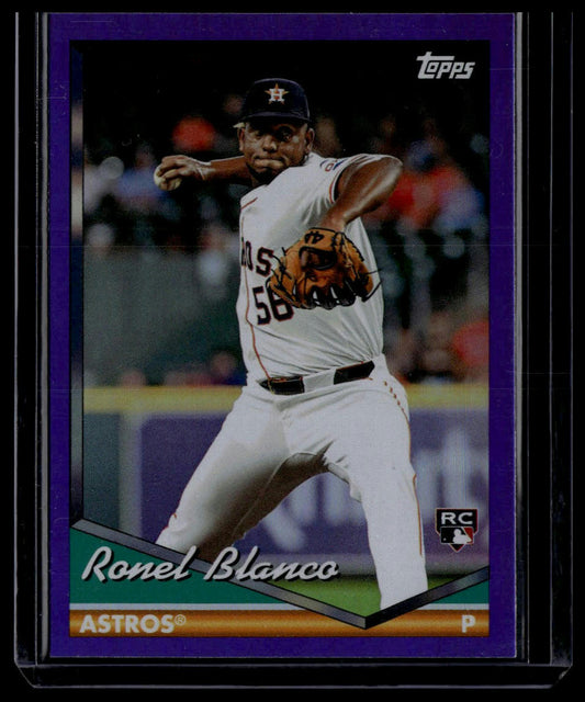 2024 Topps Archives #279 Ronel Blanco Purple Foilboard