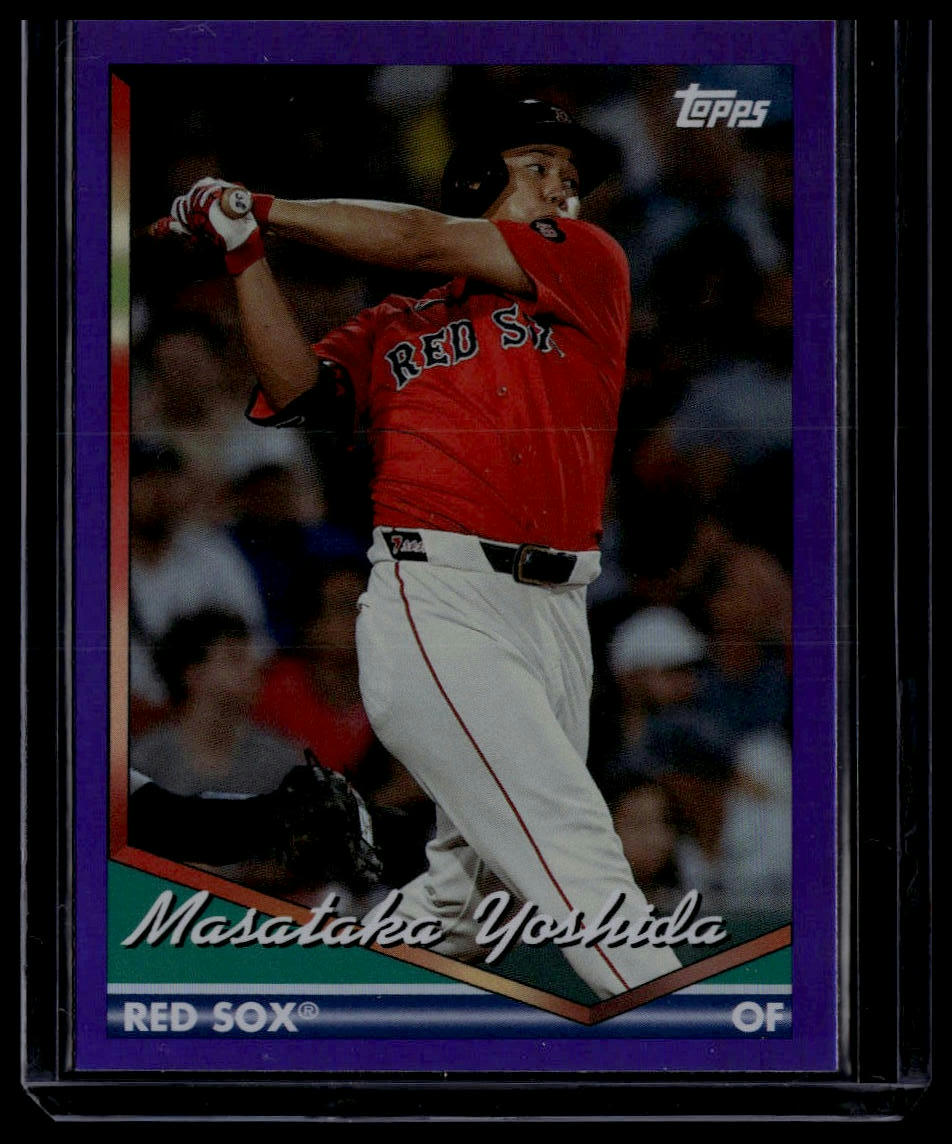 2024 Topps Archives #216 Masataka Yoshida Purple Foilboard