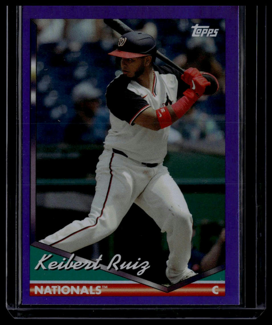 2024 Topps Archives #275 Keibert Ruiz Purple Foilboard