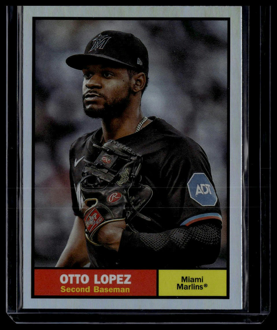 2024 Topps Archives #57 Otto Lopez Rainbow Foilboard #/199