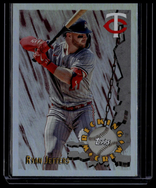 2024 Topps Archives #96WC-15 Ryan Jeffers 1996 Topps Baseball Wrecking Crew