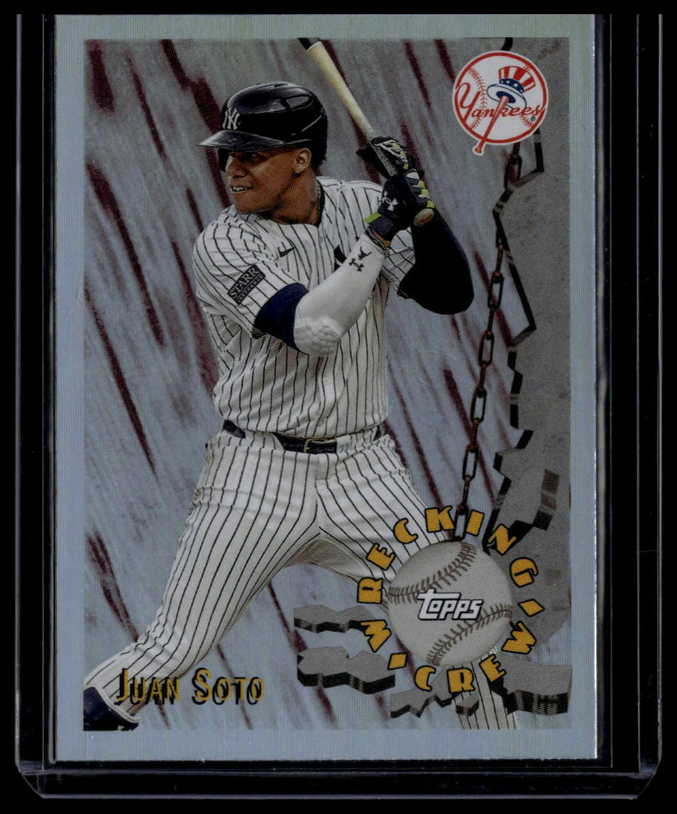 2024 Topps Archives #96WC-7 Juan Soto 1996 Topps Baseball Wrecking Crew
