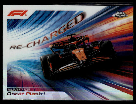 2024 Topps Chrome Formula 1 #RECH-8 Oscar Piastri Re-Charged
