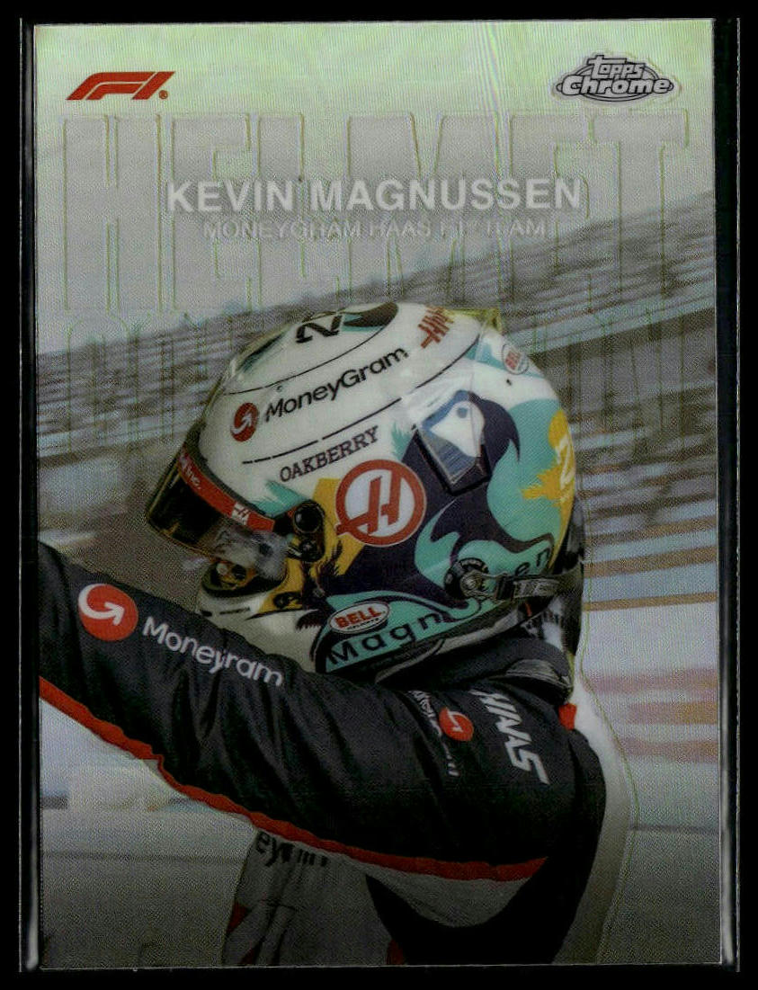 2024 Topps Chrome Formula 1 #HC-12 Kevin Magnussen Helmet Collection