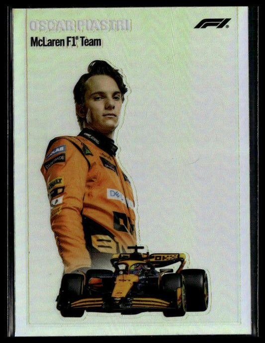 2024 Topps Chrome Formula 1 #1954-8 Oscar Piastri 1954 Topps