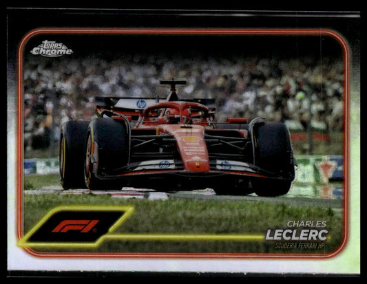 2024 Topps Chrome Formula 1 #75 Charles Leclerc Refractors
