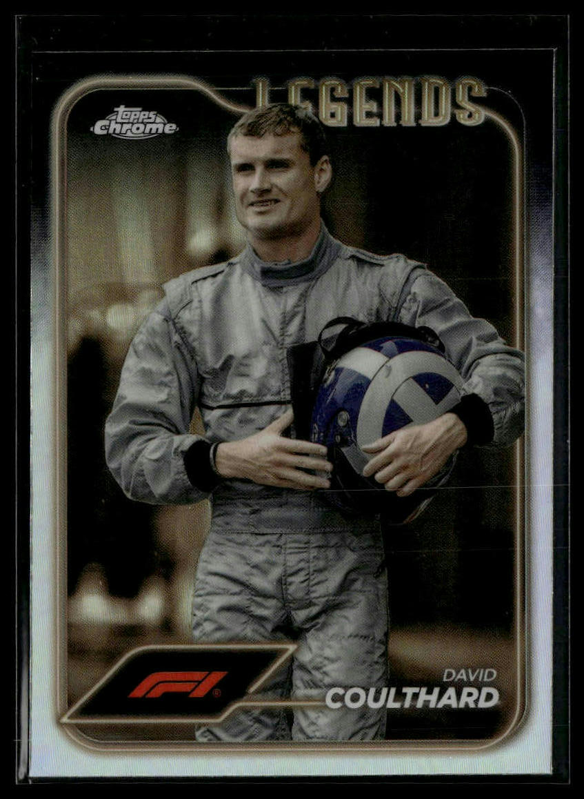2024 Topps Chrome Formula 1 #196 David Coulthard Refractors