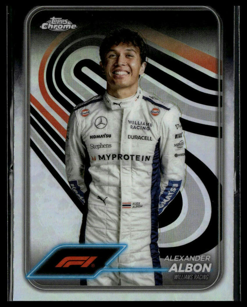 2024 Topps Chrome Formula 1 #19 Alexander Albon Refractors