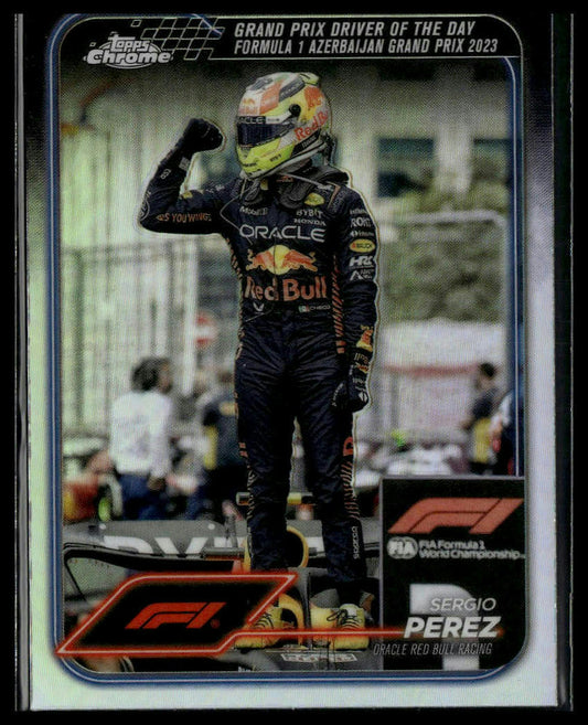 2024 Topps Chrome Formula 1 #162 Sergio Perez Refractor