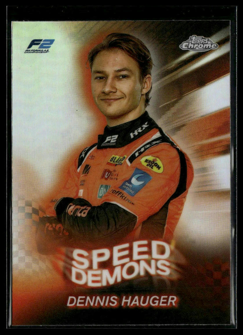 2024 Topps Chrome Formula 1 #SD-24 Dennis Hauger Speed Demons