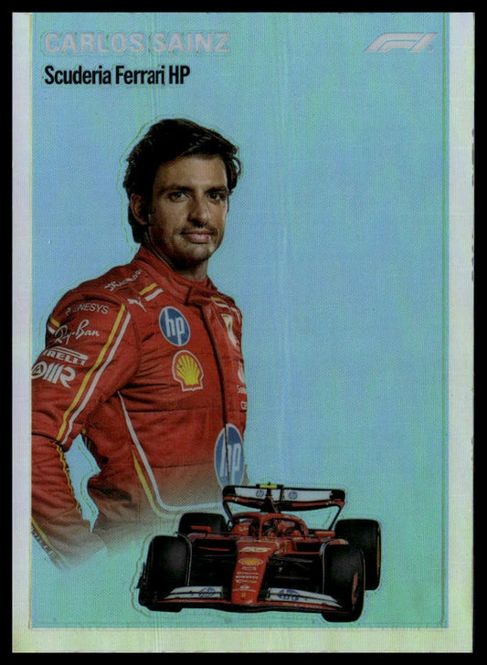 2024 Topps Chrome Formula 1 #1954-4 Carlos Sainz 1954 Topps