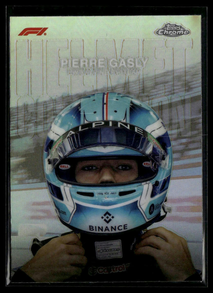 2024 Topps Chrome Formula 1 #HC-9 Pierre Gasly Helmet Collection