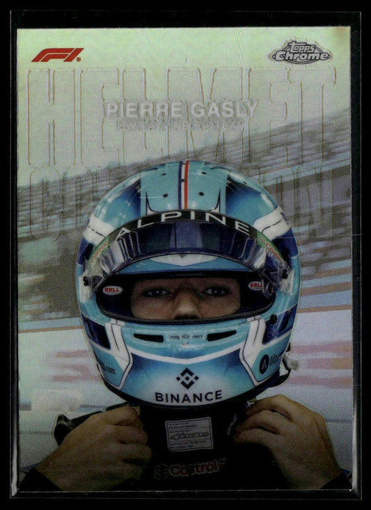 2024 Topps Chrome Formula 1 #HC-9 Pierre Gasly Helmet Collection