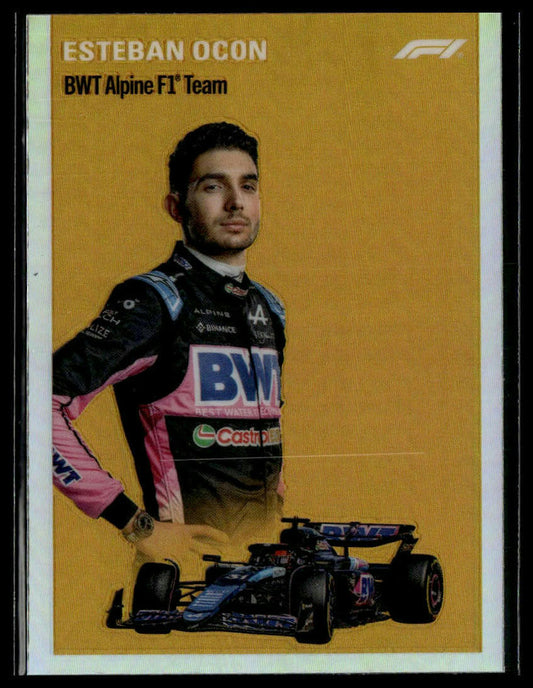 2024 Topps Chrome Formula 1 #1954-9 Esteban Ocon 1954 Topps