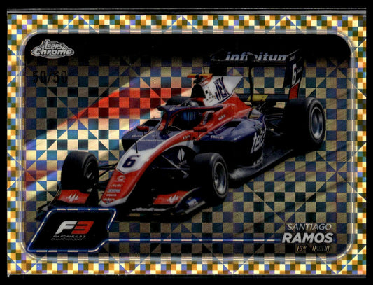 2024 Topps Chrome Formula 1 #120 Santiago Ramos Checker Flag Gold /50