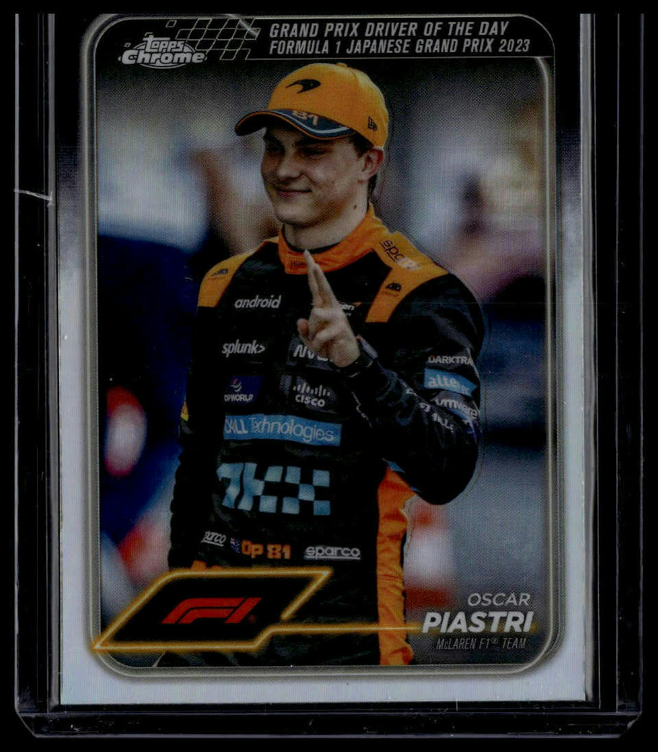 2024 Topps Chrome Formula 1 #174 Oscar Piastri Refractors