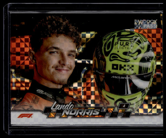 2024 Topps Paddock Pass Formula 1 #57 Lando Norris Chrome X-Fractor