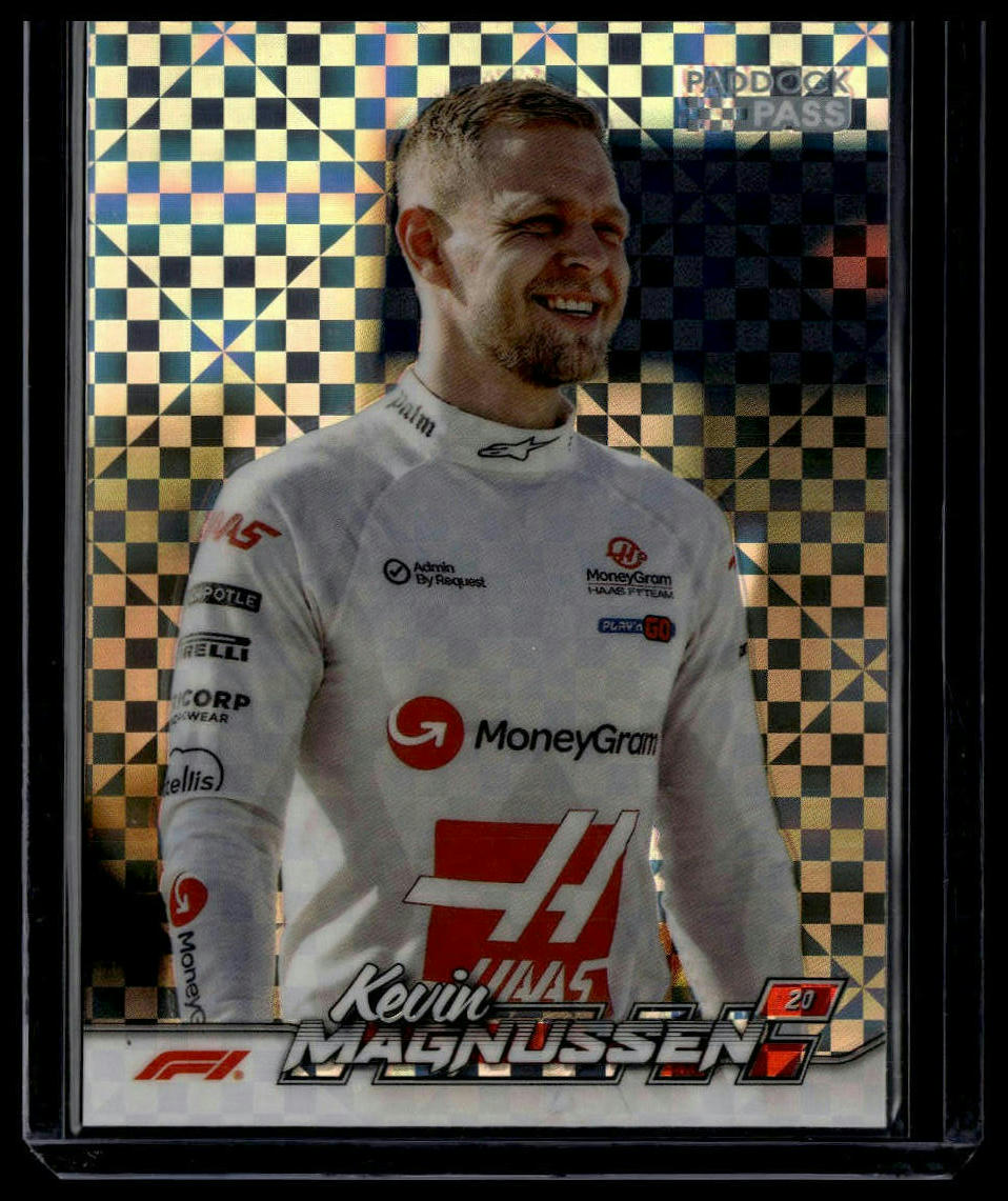 2024 Topps Paddock Pass Formula 1 #16a Kevin Magnussen Chrome X-Fractor