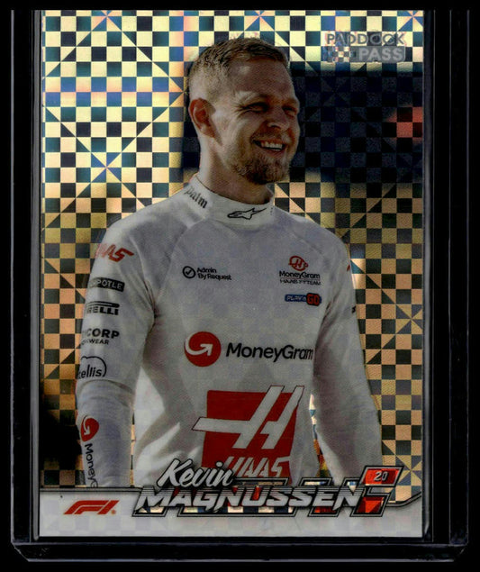 2024 Topps Paddock Pass Formula 1 #16a Kevin Magnussen Chrome X-Fractor