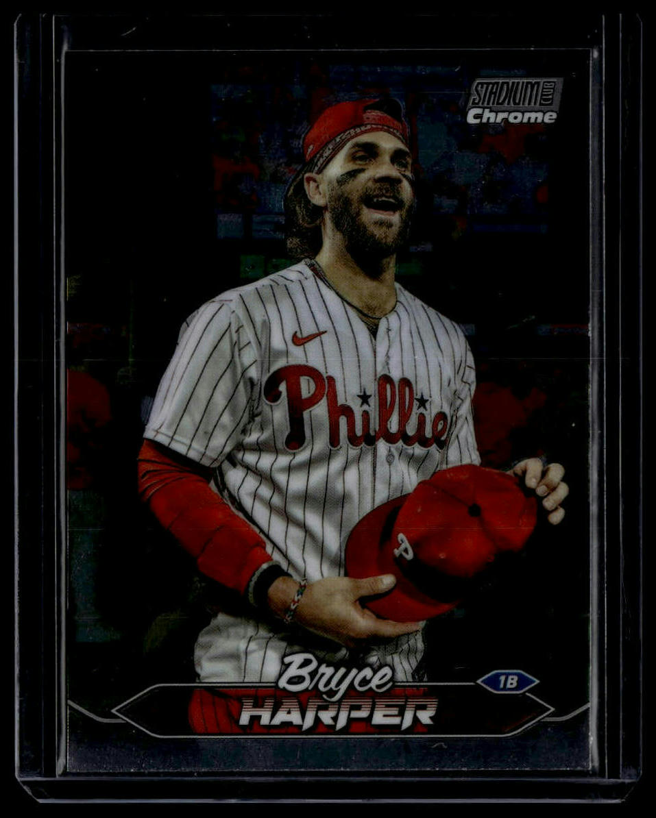 2024 Stadium Club #291 Bryce Harper Chrome
