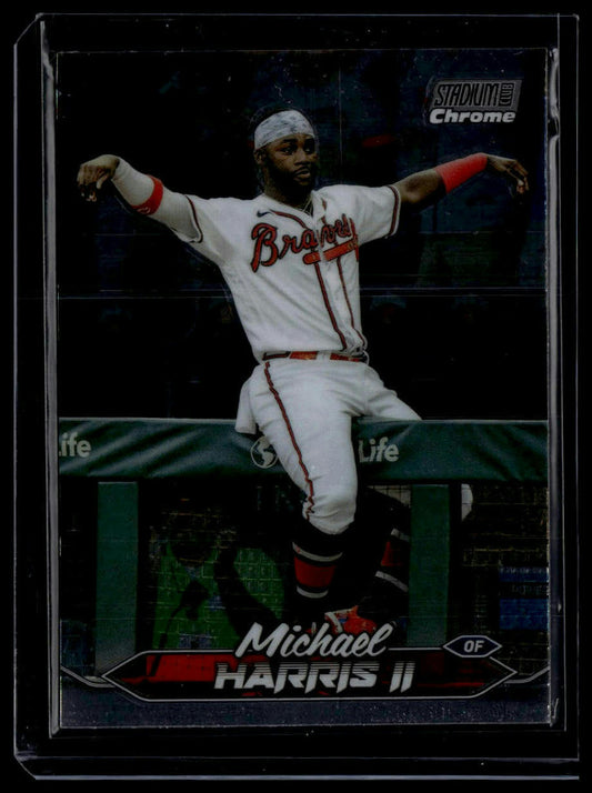 2024 Stadium Club #17 Michael Harris II Chrome