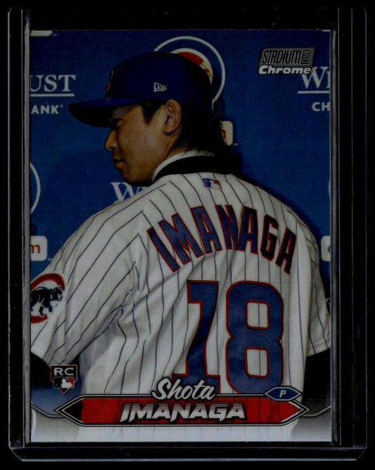 2024 Stadium Club #240 Shota Imanaga Chrome Refractors