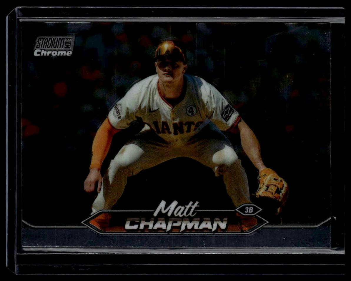 2024 Stadium Club #218 Matt Chapman Chrome