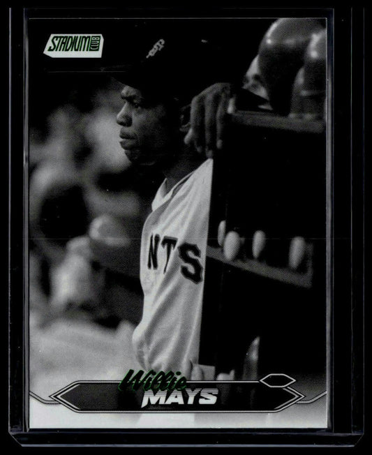2024 Stadium Club #248 Willie Mays Sepia