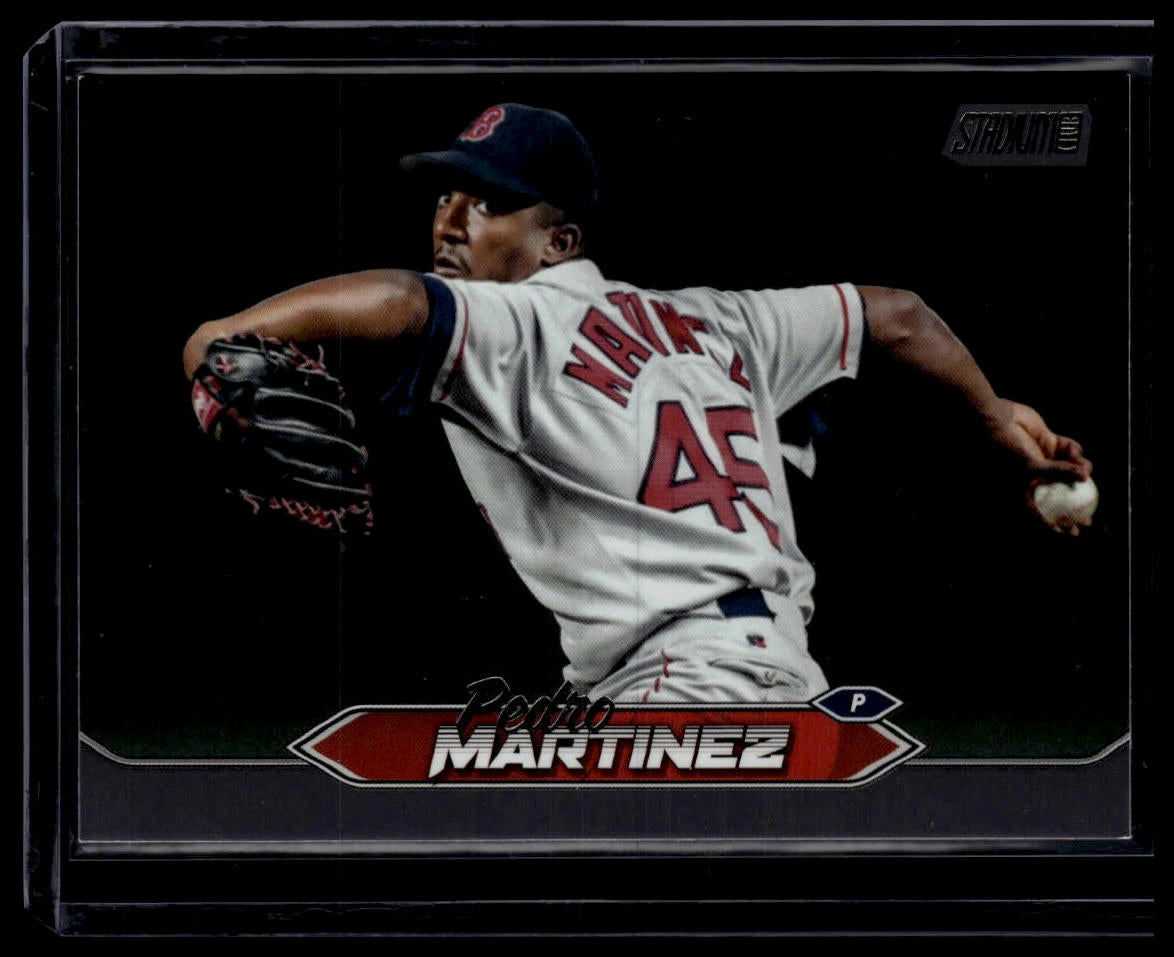 2024 Stadium Club #78 Pedro Martinez Black Foil