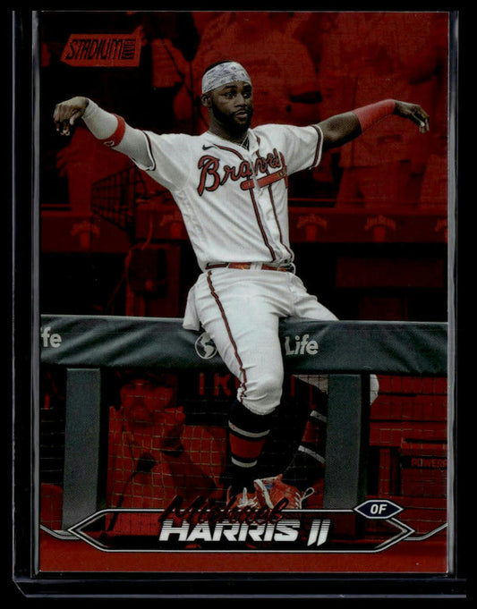2024 Stadium Club #17 Michael Harris II Red Foil