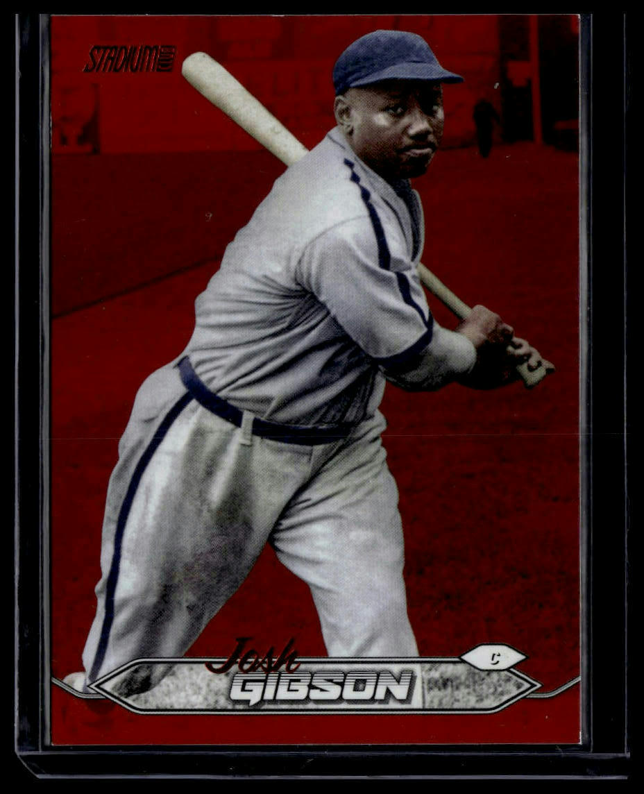 2024 Stadium Club #107 Josh Gibson Red Foil