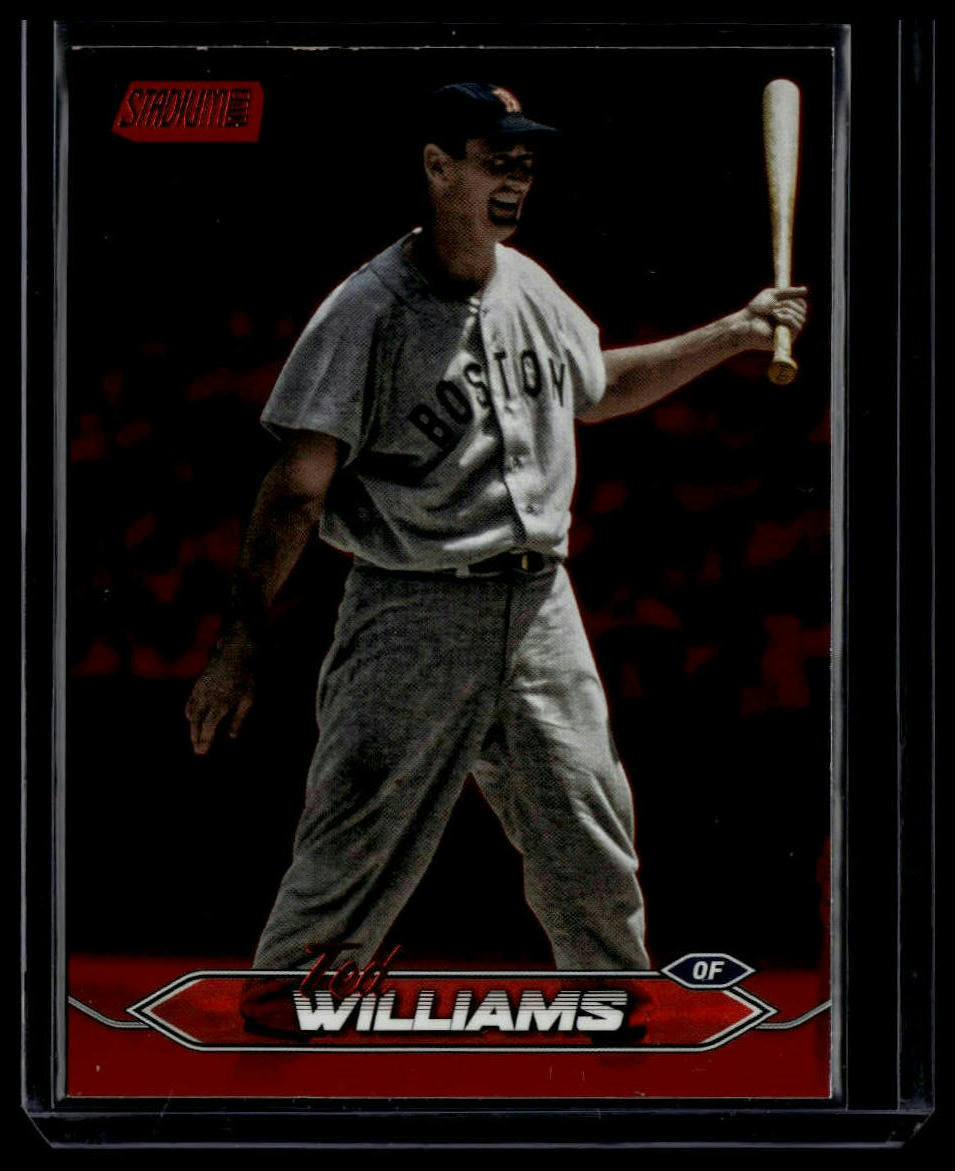 2024 Stadium Club #7 Ted Williams Red Foil