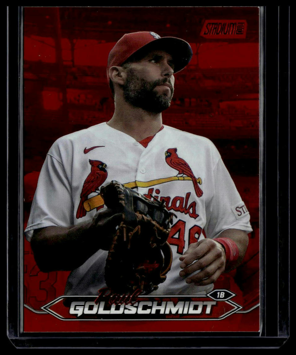 2024 Stadium Club #225 Paul Goldschmidt Red Foil