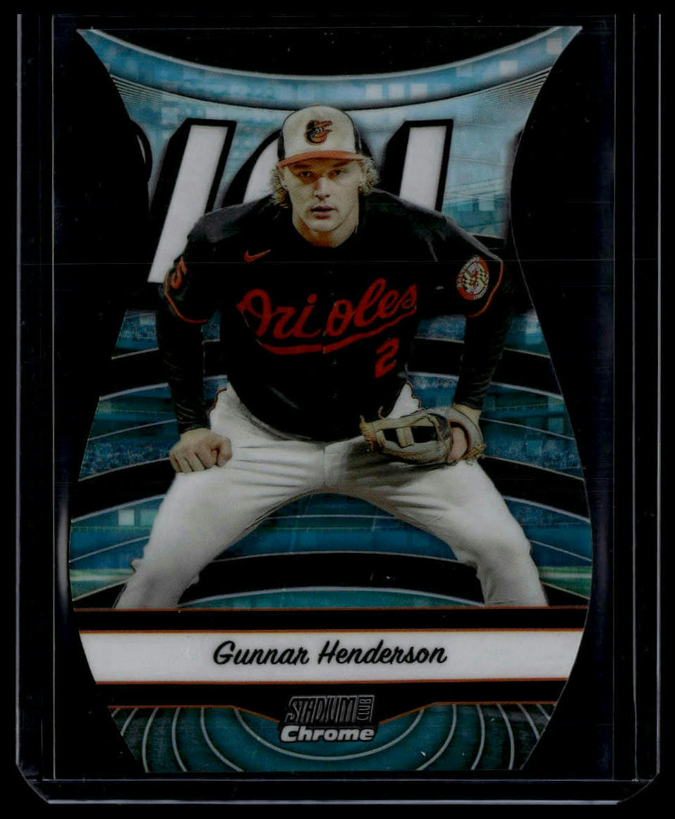 2024 Stadium Club #TRI-29 Gunnar Henderson Triumvirates