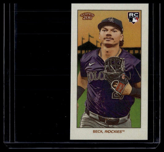 2024 Topps 206 #NNO Jordan Beck Sweet Caporal