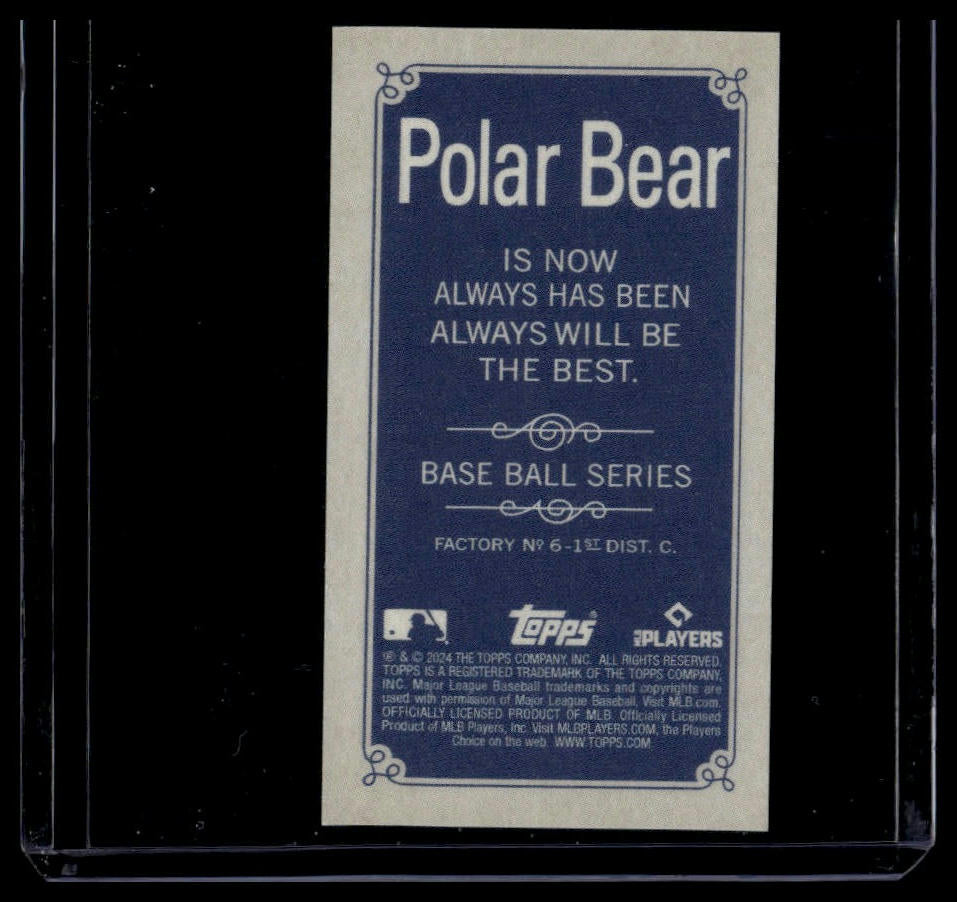 2024 Topps 206 #NNO Ranger Suarez Polar Bear