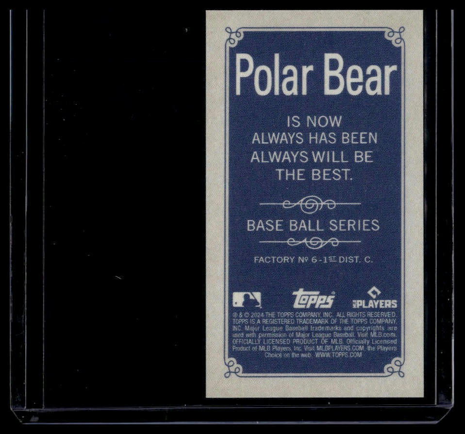 2024 Topps 206 #NNO Dylan Cease Polar Bear