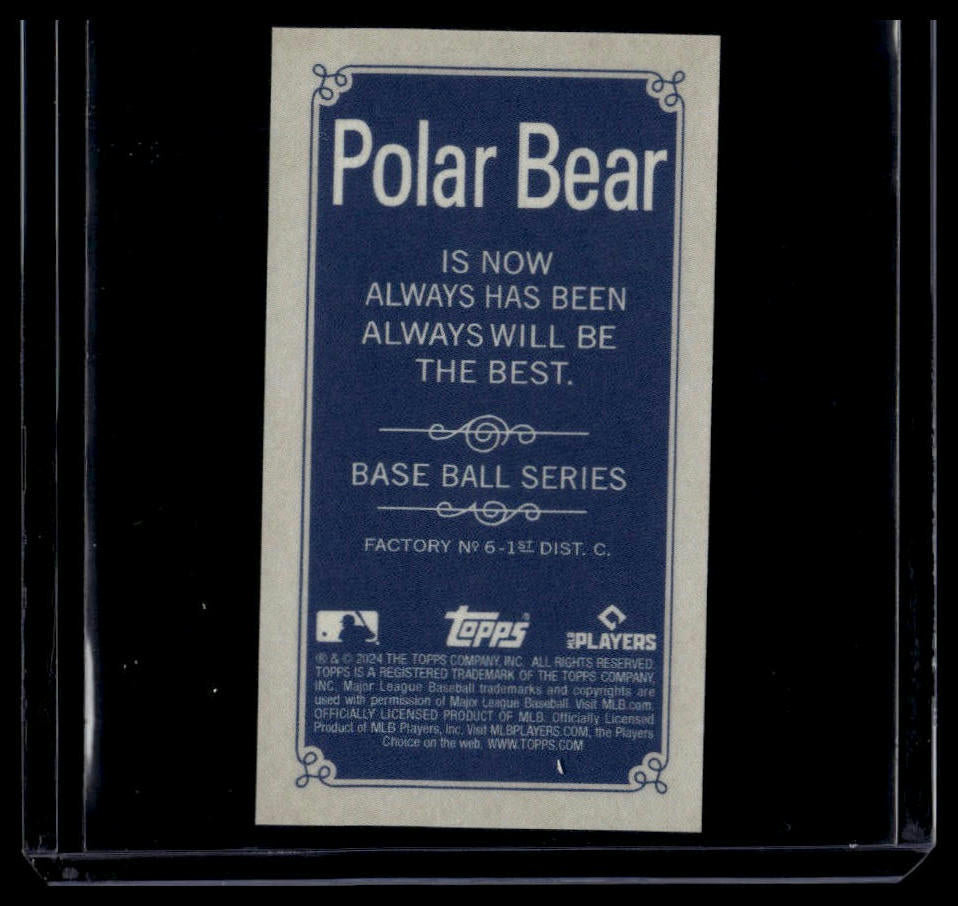 2024 Topps 206 #NNO Edouard Julien Polar Bear